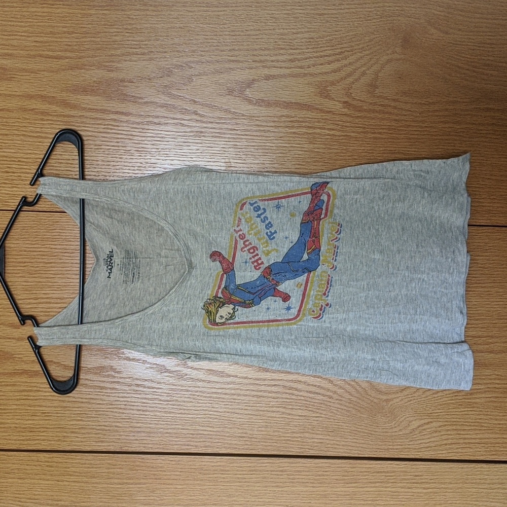 Captain Marvel Tank Top